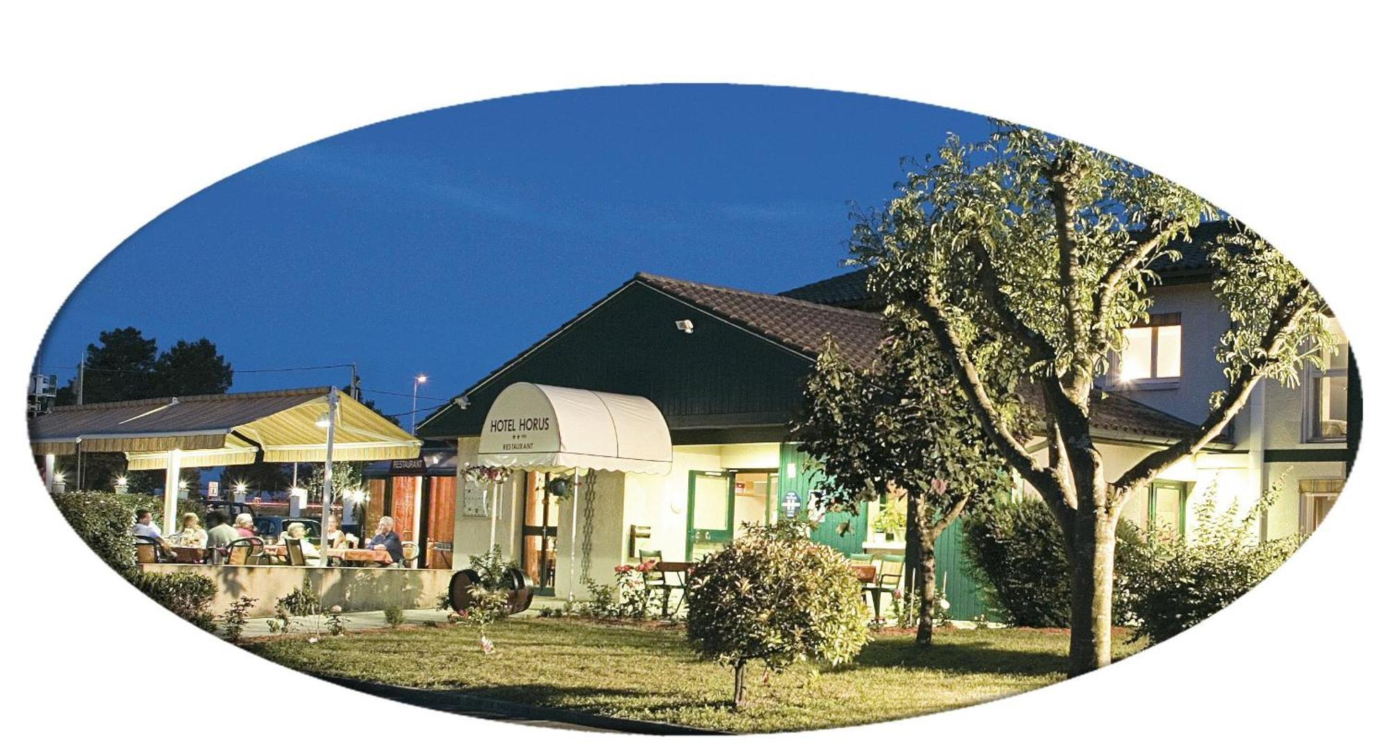 Logis Hotel Horus Restaurant Les Bruyeres Toulenne Zewnętrze zdjęcie