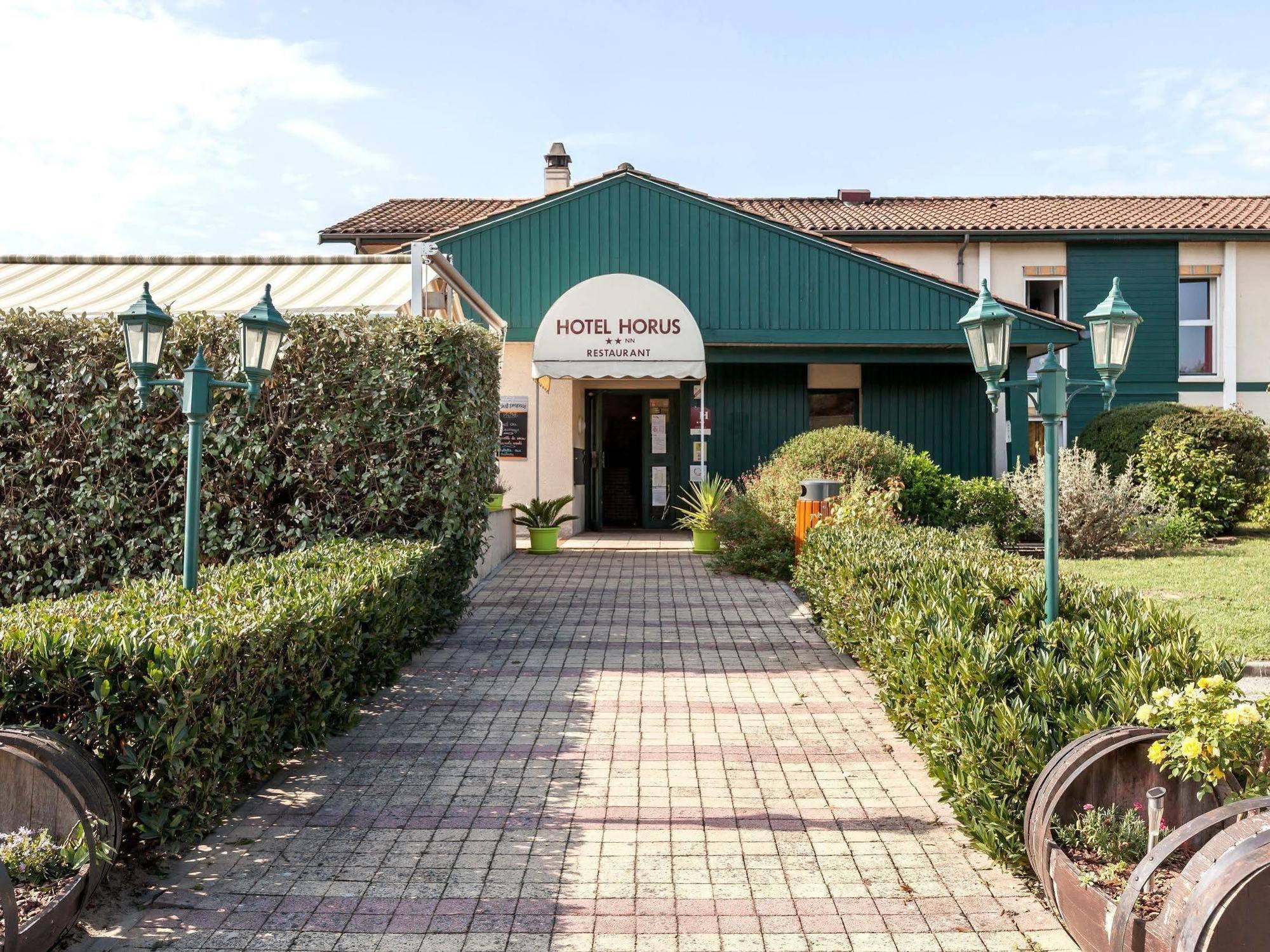 Logis Hotel Horus Restaurant Les Bruyeres Toulenne Zewnętrze zdjęcie